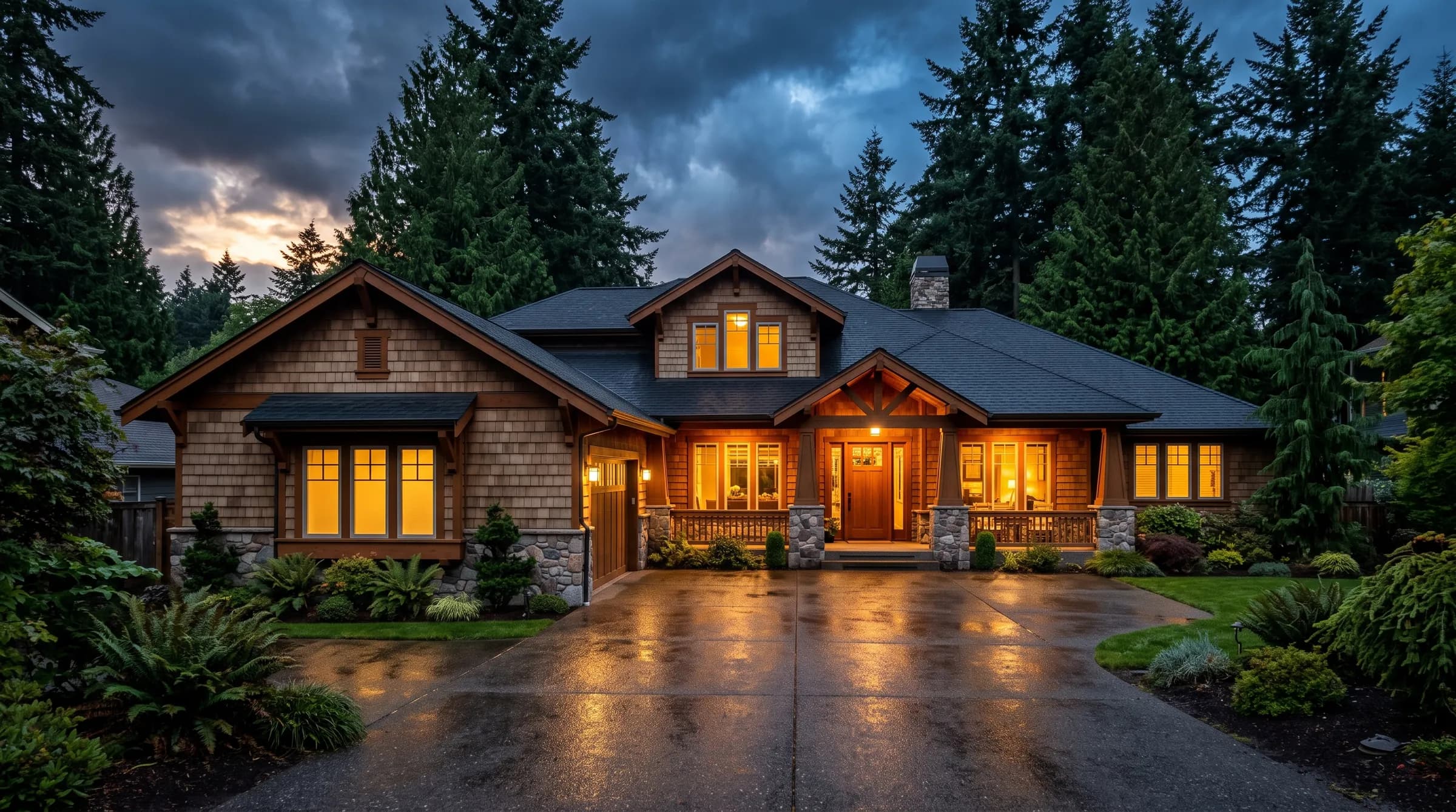 Craftsman home restored by Pro Construction Group in Vancouver, WA
